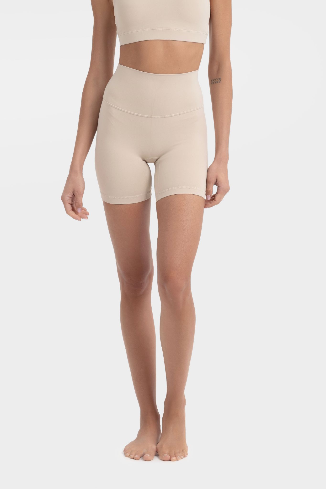 Align Shorts - Milk Tea - 1